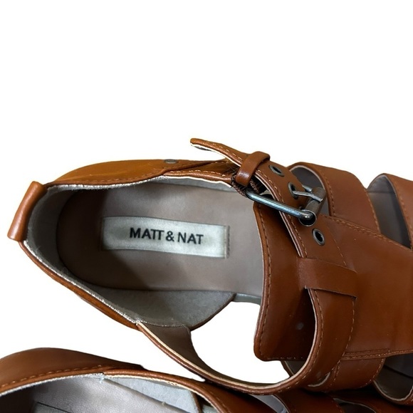 Matt and Nat Eboni Vegan Flat Sandals- Chili - Picture 10 of 10